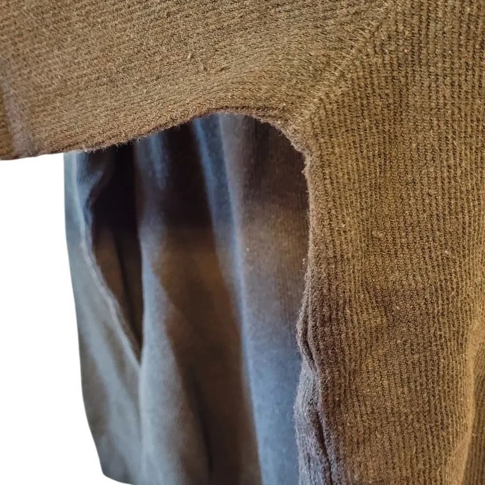 Banana Republic Olive Green Quarter Zip Sweater Men's Size S